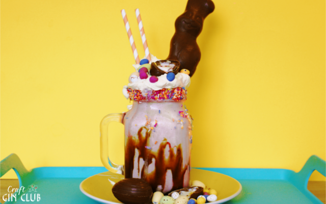 Easter Gin chocolate freakshake