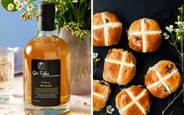 Hot cross bun flavoured gin Gin Tales