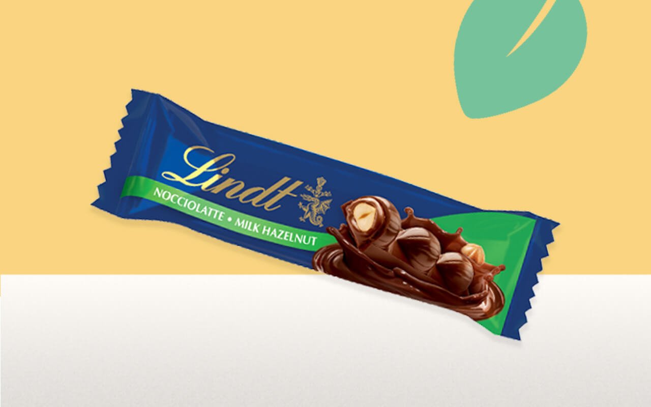 Lindt chocolate milkshake