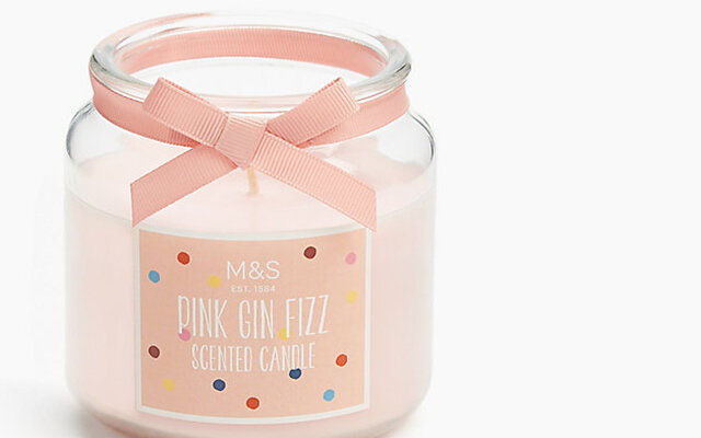 M&S is selling pink gin fizz scented candles for £6