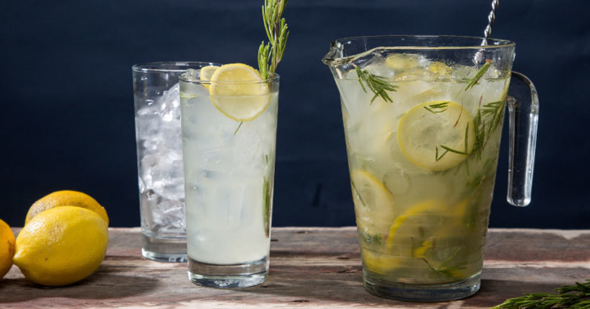 Rosemary Gin Lemonade