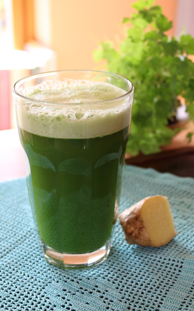 coriander detox juice