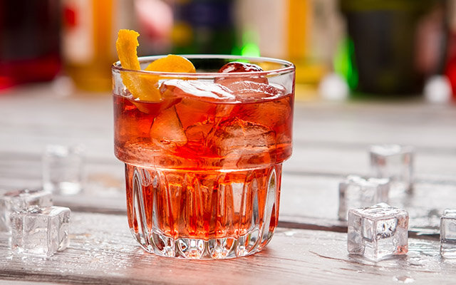 Negroni cocktail