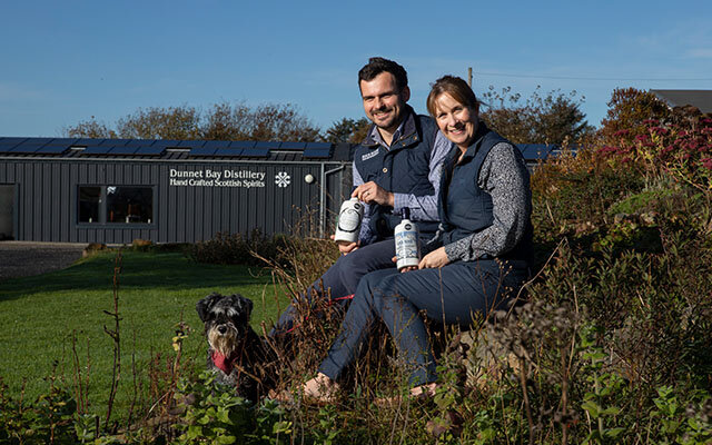 Claire and Martin Murray, Dunnet Bay Distillery