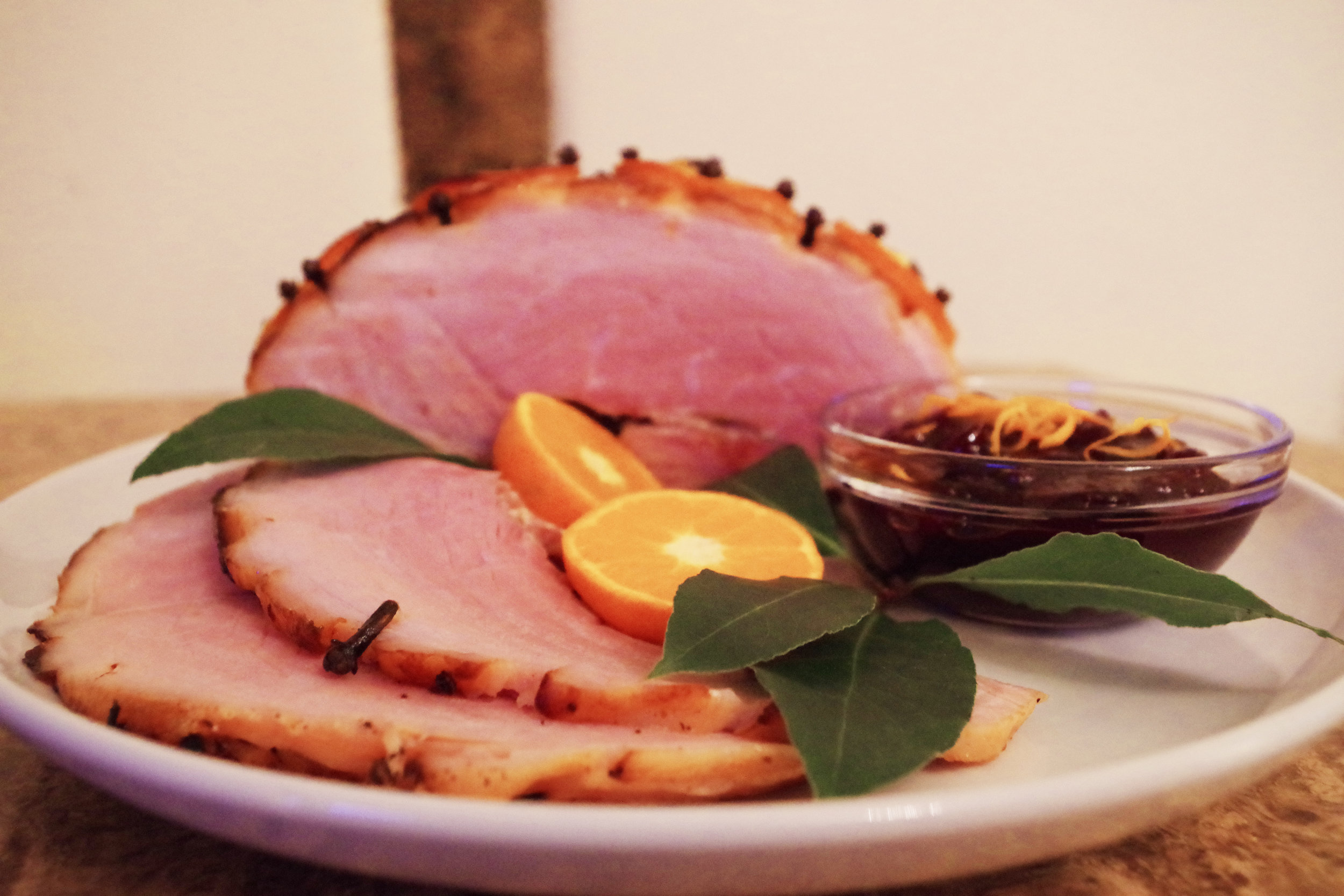 Batch Gin Orange Glazed Ham Joint
