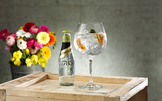 Schweppes salty lemon tonic water