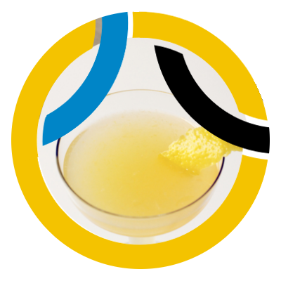 Bees Knees gin and honey cocktail