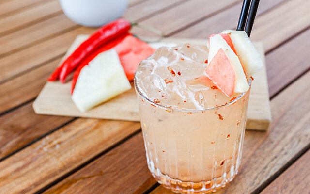 Gin with a touch of chilli 