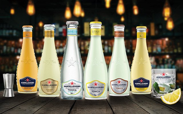 Sanpellegrino's range of mixers