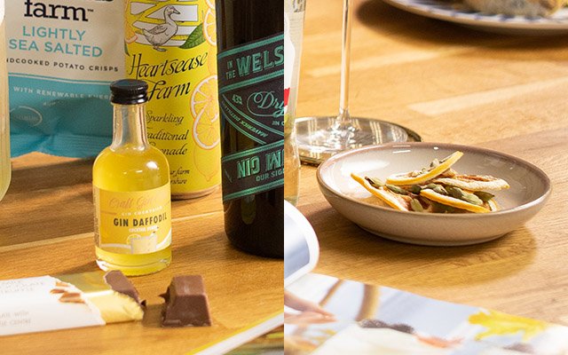 Craft Gin Club's Cocktail Syrup and Garnishes of the month April 2022