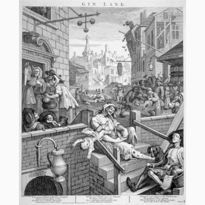 Hogarth Gin Lane