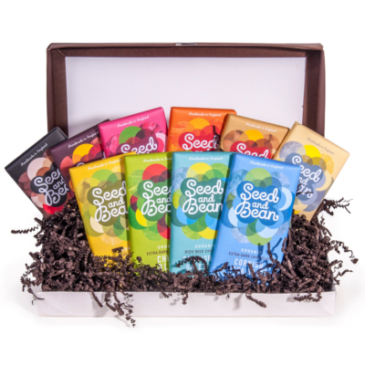 Seed and bean chocolate hamper