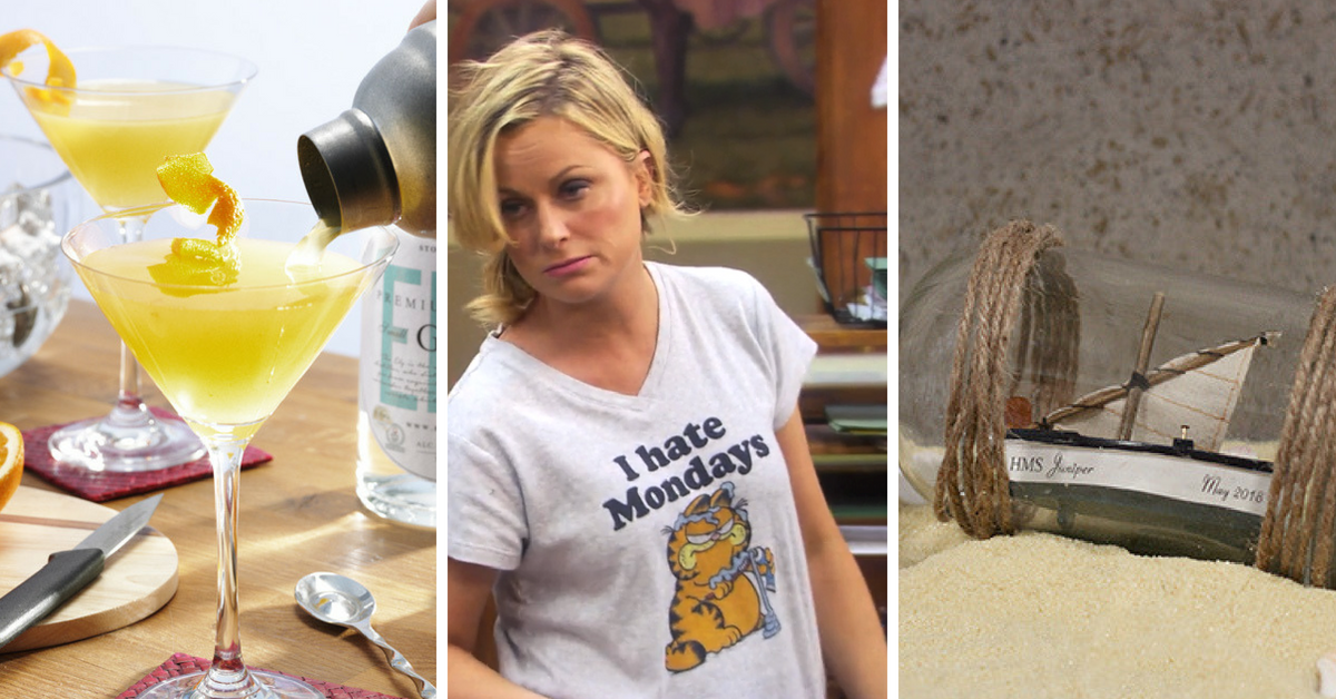 Week in Gin Impossible Bottle, Hangover Cure and Breakfast Martinis