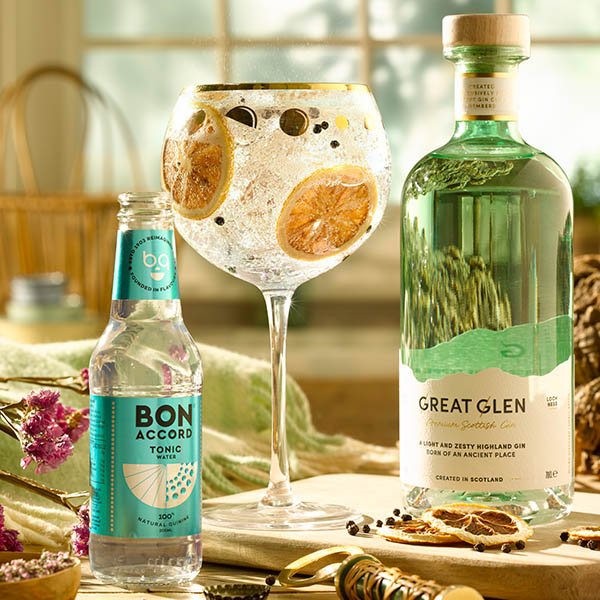 Great Glen Gin and tonic recipe