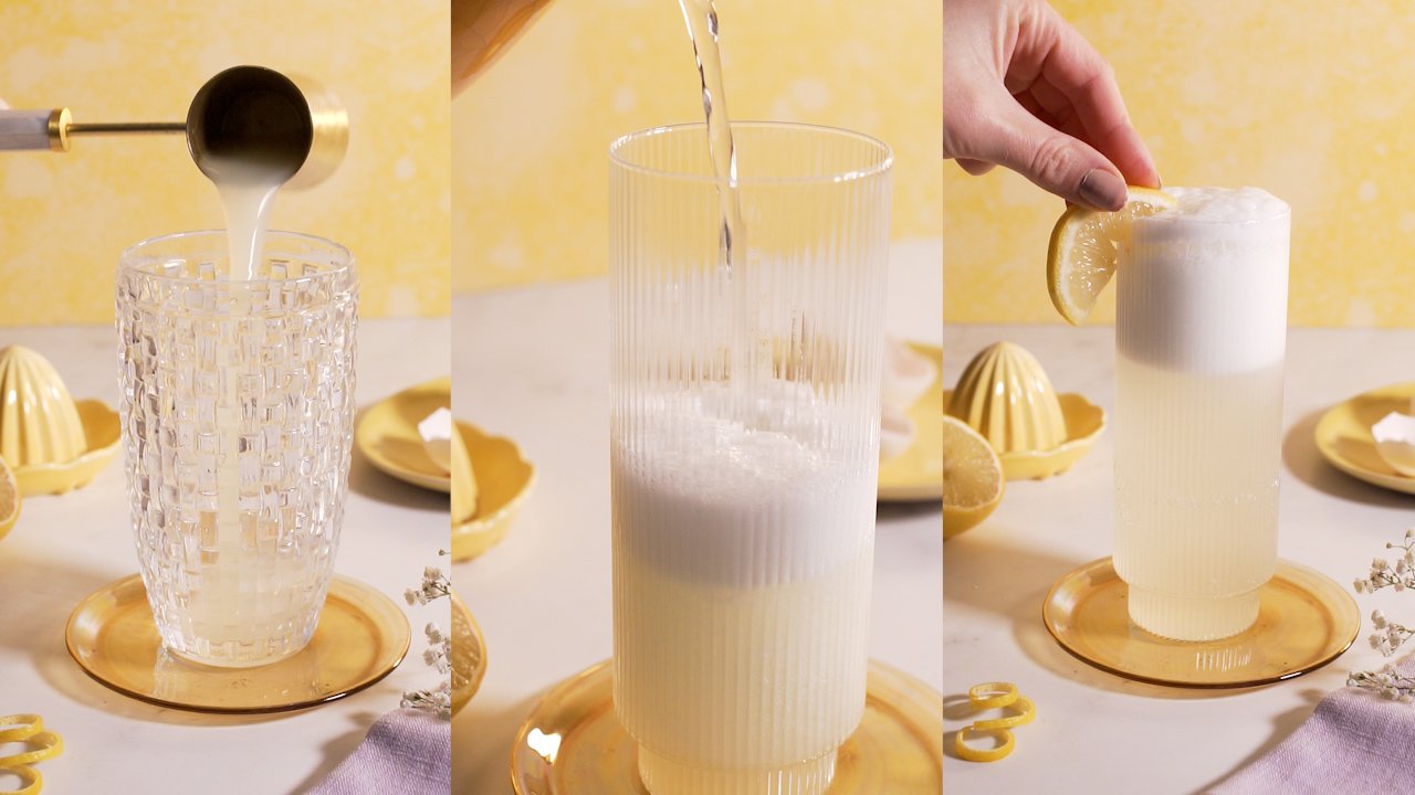 Gin Fizz Cocktail
