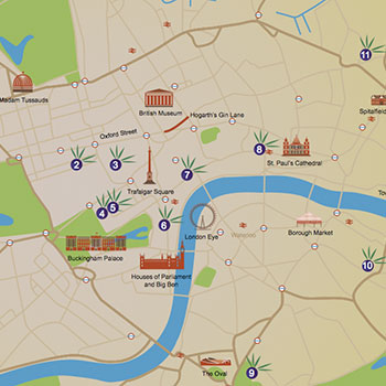 london gin trail