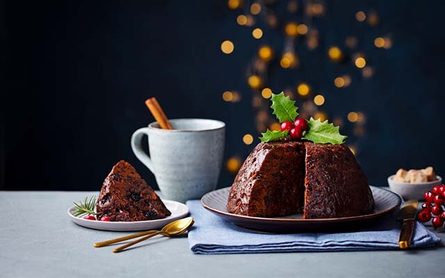 Sloe Gin Christmas Pudding Recipe