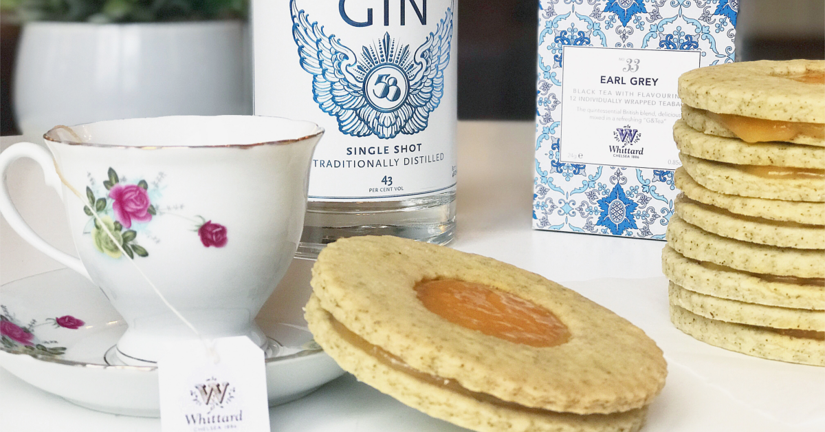 Earl Grey Tea Gin Biscuits