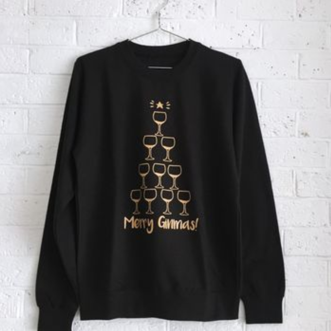 Merry Ginmas Christmas Jumper