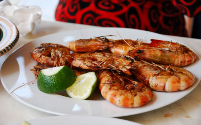 piri piri gin prawns