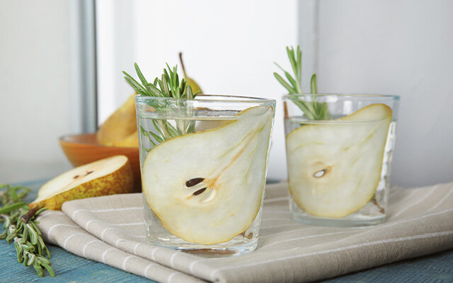 Pear & Rosemary G&T