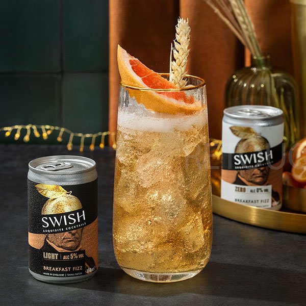 Breakfast cocktail recipe SWISH