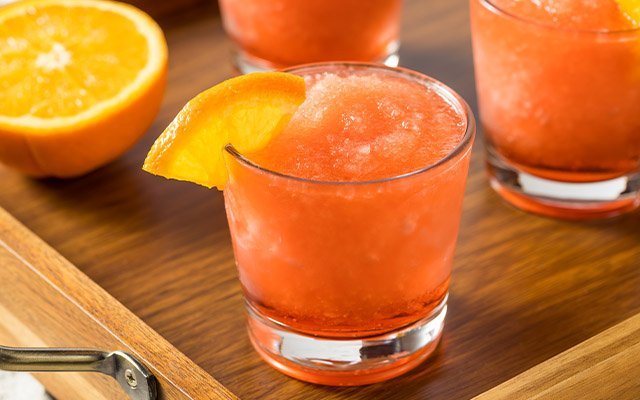 Orange Frozen Negroni recipe