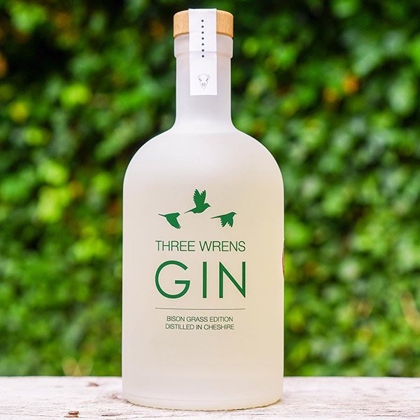 Three Wrens Gin Bison Grass Edition, Gold medallist at the World Gin Awards