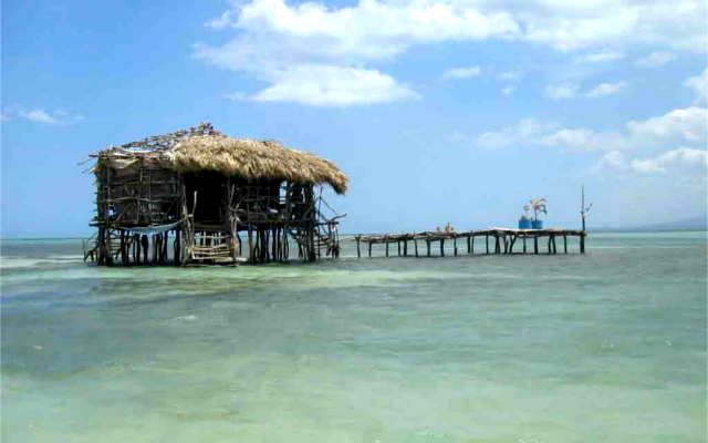 floyd's pelican bar jamaica  gin and tonic bar