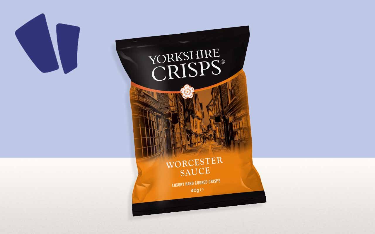 Yorkshire Crisps Worcester Sauce