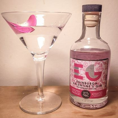 edinburgh gin valentines martini