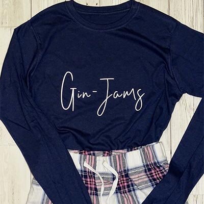 Treat: “Gin-Jams” Cotton Pyjama Set £25, Ada & Alfred