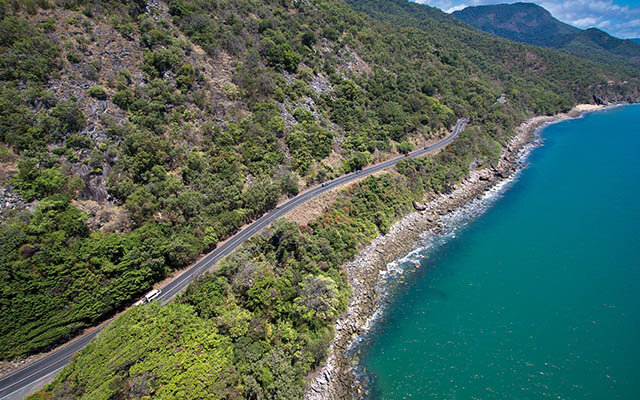 Captain Cook Highway, Tropical North Queensland, Australia.