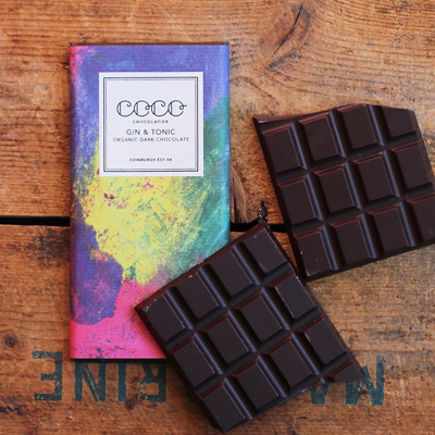 Coco Chocolatier Gin Tonic Dark Chocolate