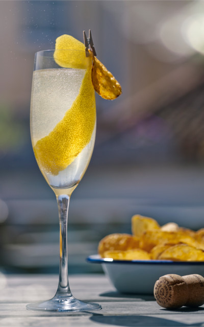 Burts South West 75 Gin Cocktail