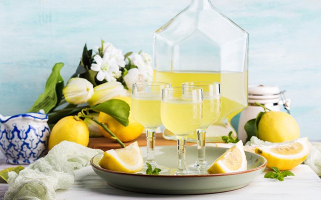 Limoncello percentage