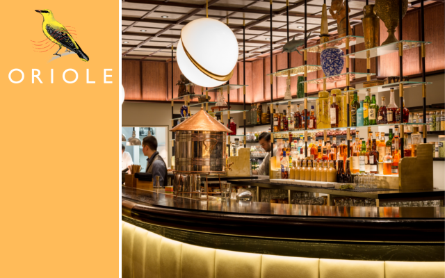 Oriole london gin joint bar