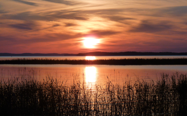 Sunset in Finland Kalevala Gin