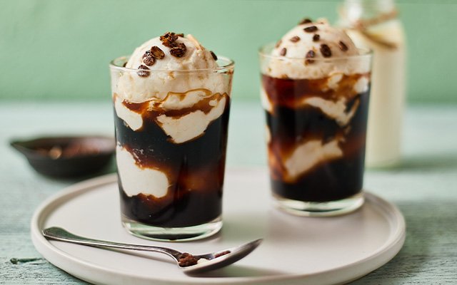 boozy affogato dessert cocktail