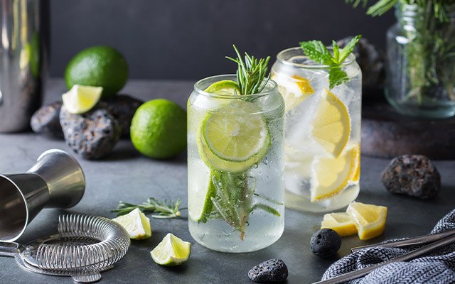 Tonic water vs soda water