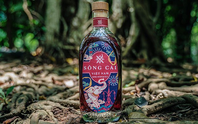 Sông Cái Việt Nam Rose Myrtle Gin