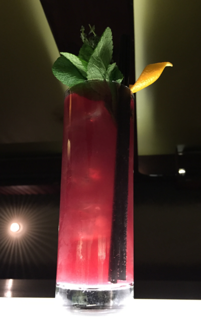 haus bar bristol gin joint windspiel signature cocktail first of the summer wine gin