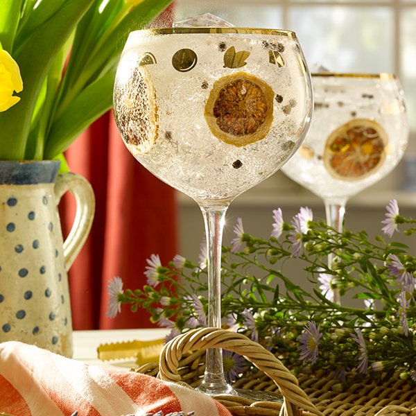 York Gin Jorvik Spring and tonic recipe