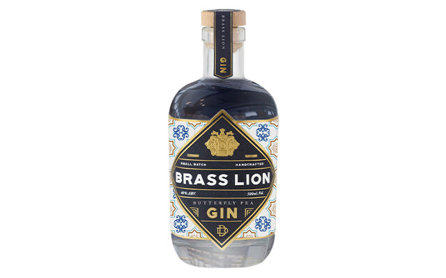Brass lion gin