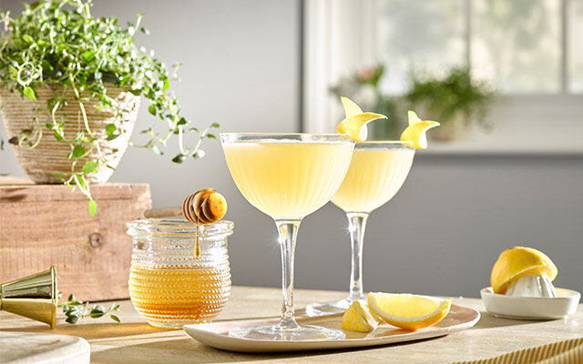 Gin and honey