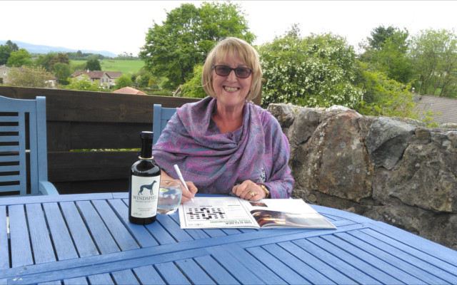 May's winner Pam Smith.