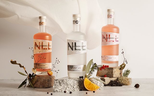 New London Light Alcohol free gins