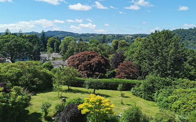 Lindeth Howe gardens and view