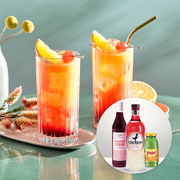 Sunrise cocktail