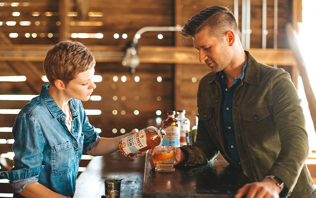 James and Danielle Donaldson of Chemist Spirits